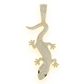 4.20CTW Hip Hop Lizard Pendant  customdiamjewel   