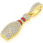 0.50CTW Bowling Pin Pendant  customdiamjewel   