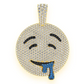 4.66CTW Round Emoji Pendant  customdiamjewel   
