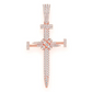 Hip Hop 2.50CTW Nail Cross Pendant  customdiamjewel   