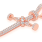 Hip Hop 2.50CTW Nail Cross Pendant  customdiamjewel   