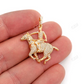 1.25CTW Polo Player Pendant  customdiamjewel   