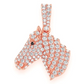 Hip Hop 0.60CTW Horse Head Pendant  customdiamjewel   