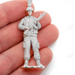 4.50CTW Toy Soldier Diamond Pendant  customdiamjewel   