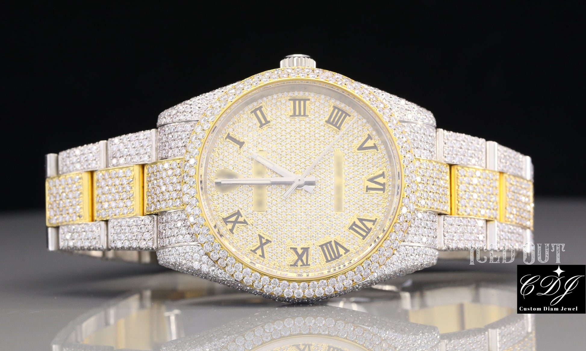 Hip Hop Diamond Wholesale Luxury Watch (23 CT Approx)  customdiamjewel   