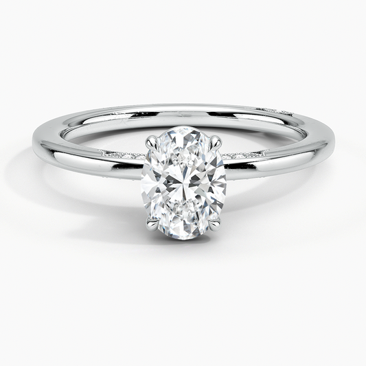 2.03 CTW Lab Grown Diamond Delicate Engagement Ring  customdiamjewel   