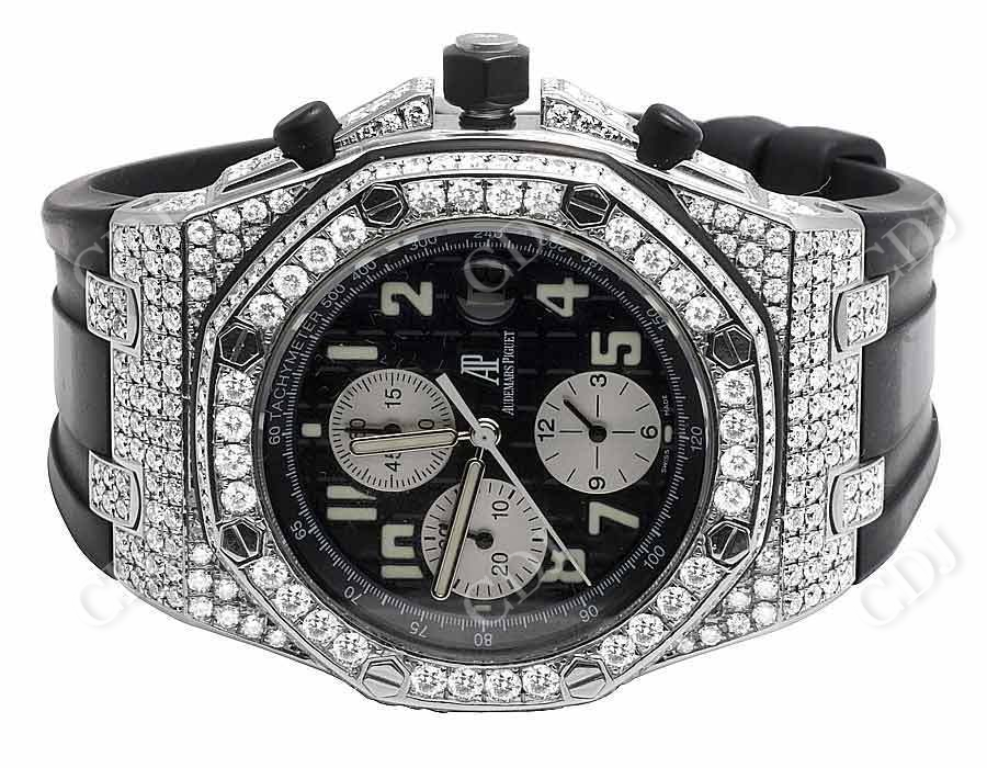 Men's AP Ice Out Luxury Diamond Watch (10.5 CTW)