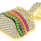 Unique 1.65CTW Burger Emoji Pendant  customdiamjewel   