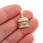 Unique 1.65CTW Burger Emoji Pendant  customdiamjewel   