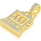 0.66CTW Slot Machine Cluster Pendant  customdiamjewel   