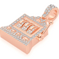 0.66CTW Slot Machine Cluster Pendant  customdiamjewel   