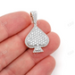 2.00CTW Spade Diamond Pendant  customdiamjewel   