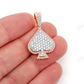 2.00CTW Spade Diamond Pendant  customdiamjewel   