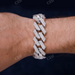 25.75CTW Diamond Cuban Link Bracelet  customdiamjewel   