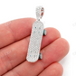 3.00CTW  Large Skateboard Pendant  customdiamjewel   