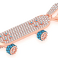 3.00CTW  Large Skateboard Pendant  customdiamjewel   