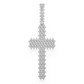 5.50CTW Cluster Diamond Cross Pendant  customdiamjewel   