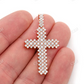 5.50CTW Cluster Diamond Cross Pendant  customdiamjewel   