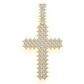 5.50CTW Cluster Diamond Cross Pendant  customdiamjewel   