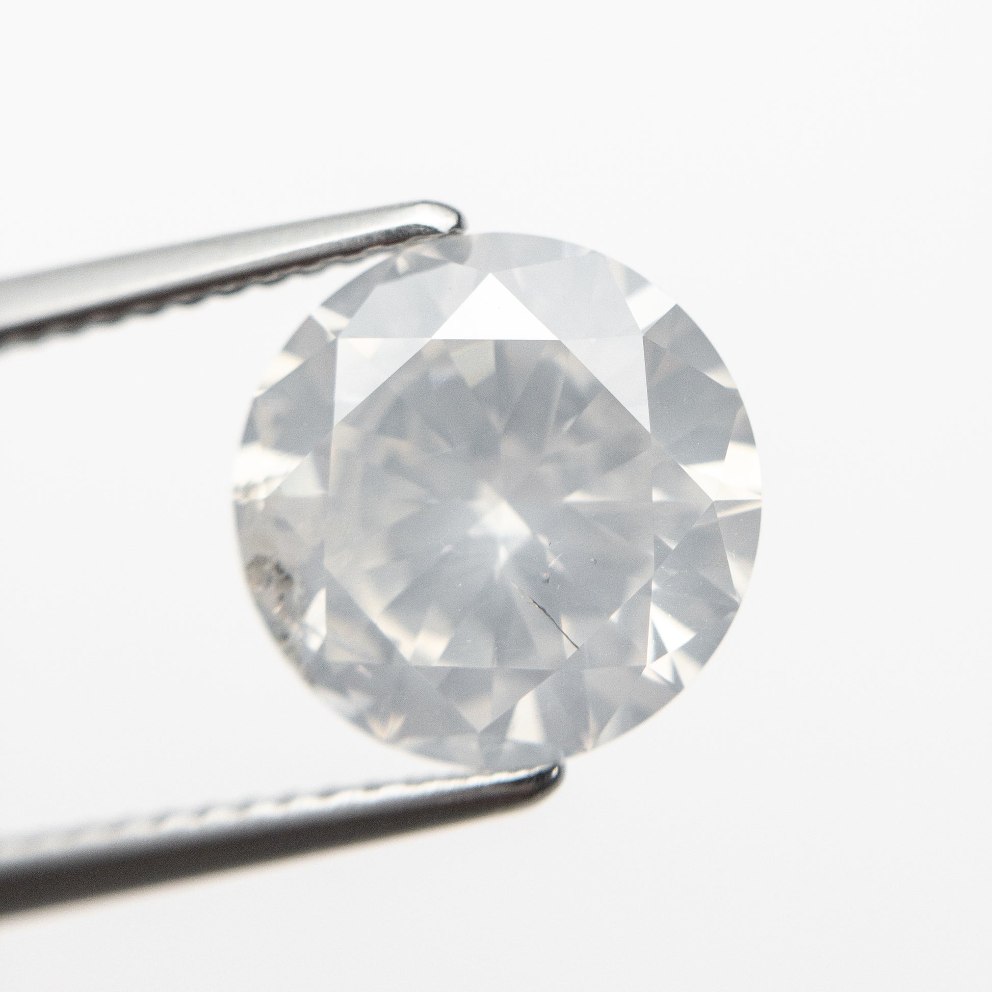 3.84CT Moissanite Polished Round Diamond  customdiamjewel   