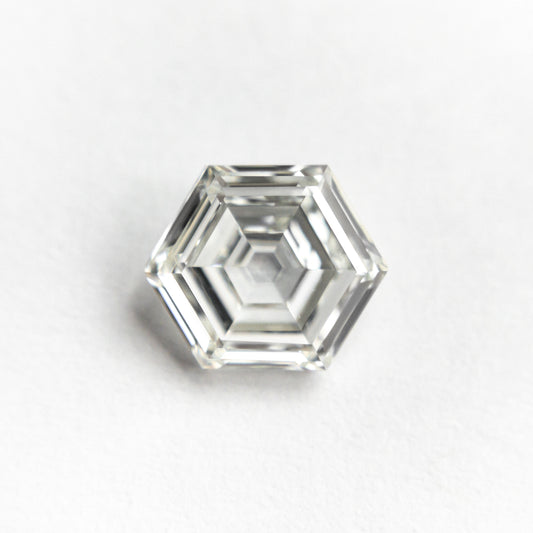 1.50CT Hexagon Shape Moissanite Stone  customdiamjewel   
