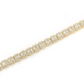 19.00CTW Baguette Diamond Rectangular Link Bracelet  customdiamjewel   