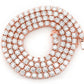 Unique Round diamond Tennis Necklace Jewelry  customdiamjewel   