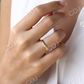 0.15CTW Bezel Setting Marquise Lab Grown Diamond Solitaire Ring  customdiamjewel   