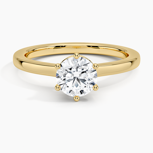 2.10CTW Lab Grown Diamond Hidden Halo Engagement Ring  customdiamjewel Sterling Silver Yellow Gold VVS-EF