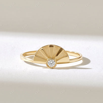 0.05CTW Round Lab Grown Diamond Sunshine Boho Ring