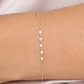 5 Link Floating Lab Grown Diamonds Bracelet  customdiamjewel   