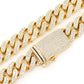 Miami Cuban Link Chain Hip Hop Necklace  customdiamjewel   