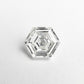 1.02CT Fancy Hexagon Cut Moissanite Polished Diamond