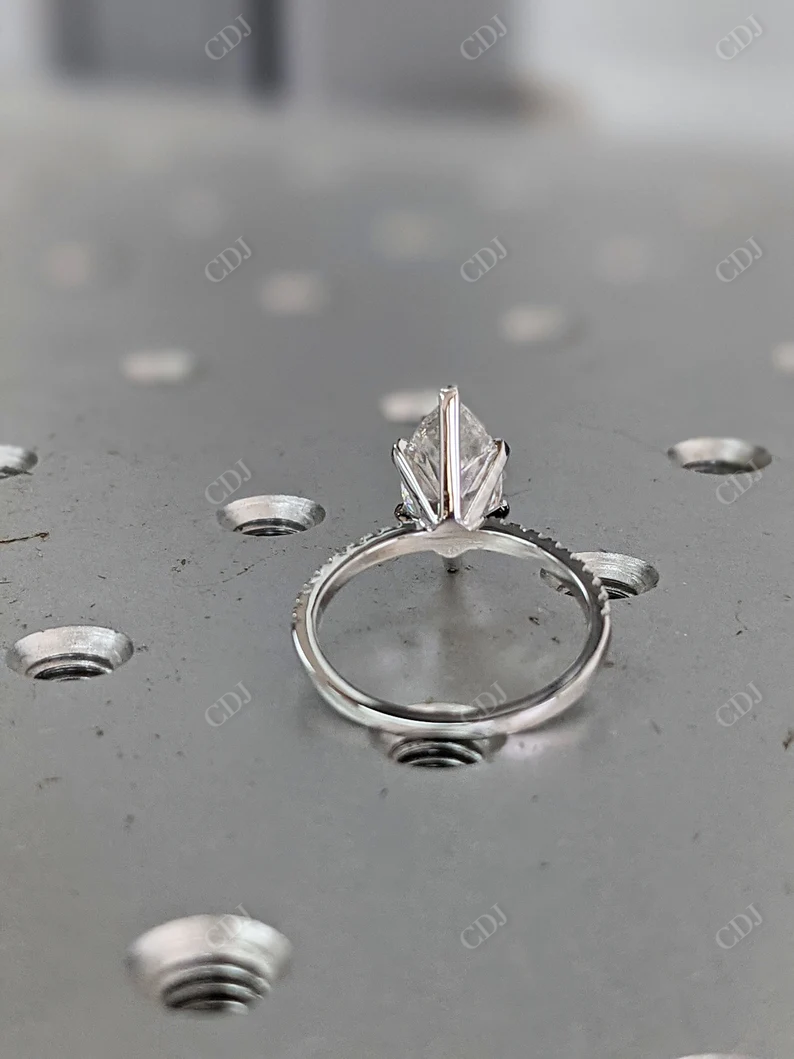 2.0CT Marquise Cut Moissanite Anniversary Ring