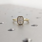 Bezel Setting  Radiant Cut Moissanite Statement Ring  customdiamjewel   