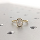 Bezel Setting  Radiant Cut Moissanite Statement Ring  customdiamjewel   