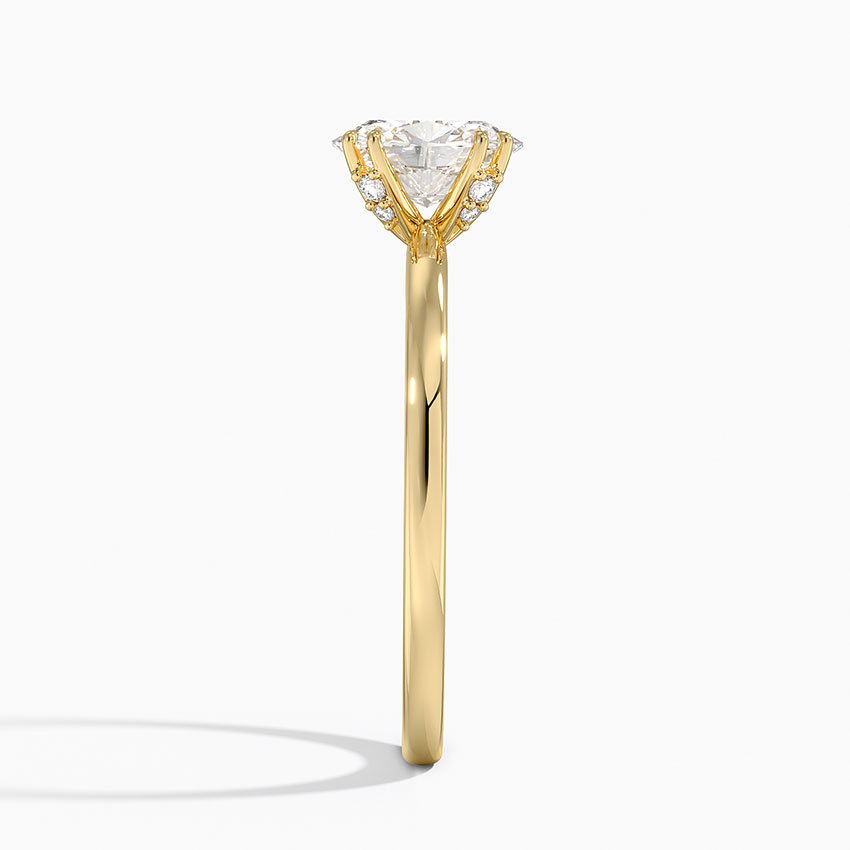 2.03CTW Lab Grown Diamond Double Claw Prong Engagement Ring  customdiamjewel   