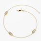 14K Gold Natural Diamond Delicate Bracelet For Women  customdiamjewel   