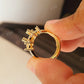 Semi Mount Ring With Curve Moissanite Wedding Band  customdiamjewel   