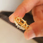Semi Mount Ring With Curve Moissanite Wedding Band  customdiamjewel   