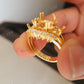 Semi Mount Ring With Curve Moissanite Wedding Band  customdiamjewel   