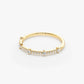 0.25CTW Round Cut Natural Diamond Stacking Wedding Band  customdiamjewel   