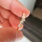 Semi Mount Ring With Curve Moissanite Wedding Band  customdiamjewel   