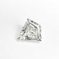 1.0 CT Fancy Brilliant Kite Cut Colorless Loose Moissanite