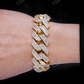 23.75CTW Baguette Diamond Miami Cuban Link Bracelet  customdiamjewel   