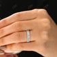 0.75CTW Baguette And Round Cut Natural Diamond Cocktails Wedding Band  customdiamjewel   