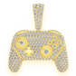 3.00CTW Video Game Controller Pendant  customdiamjewel   