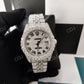 Fully Iced Out VVS Moissanite Rolex Watch customdiamjewel