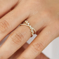 0.53CTW X Cross Lab Grown Diamond Cluster Wedding Band  customdiamjewel   