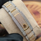 Two Tone Roelx Oyster Arabic Dial Iced Out Wrist Watch customdiamjewel